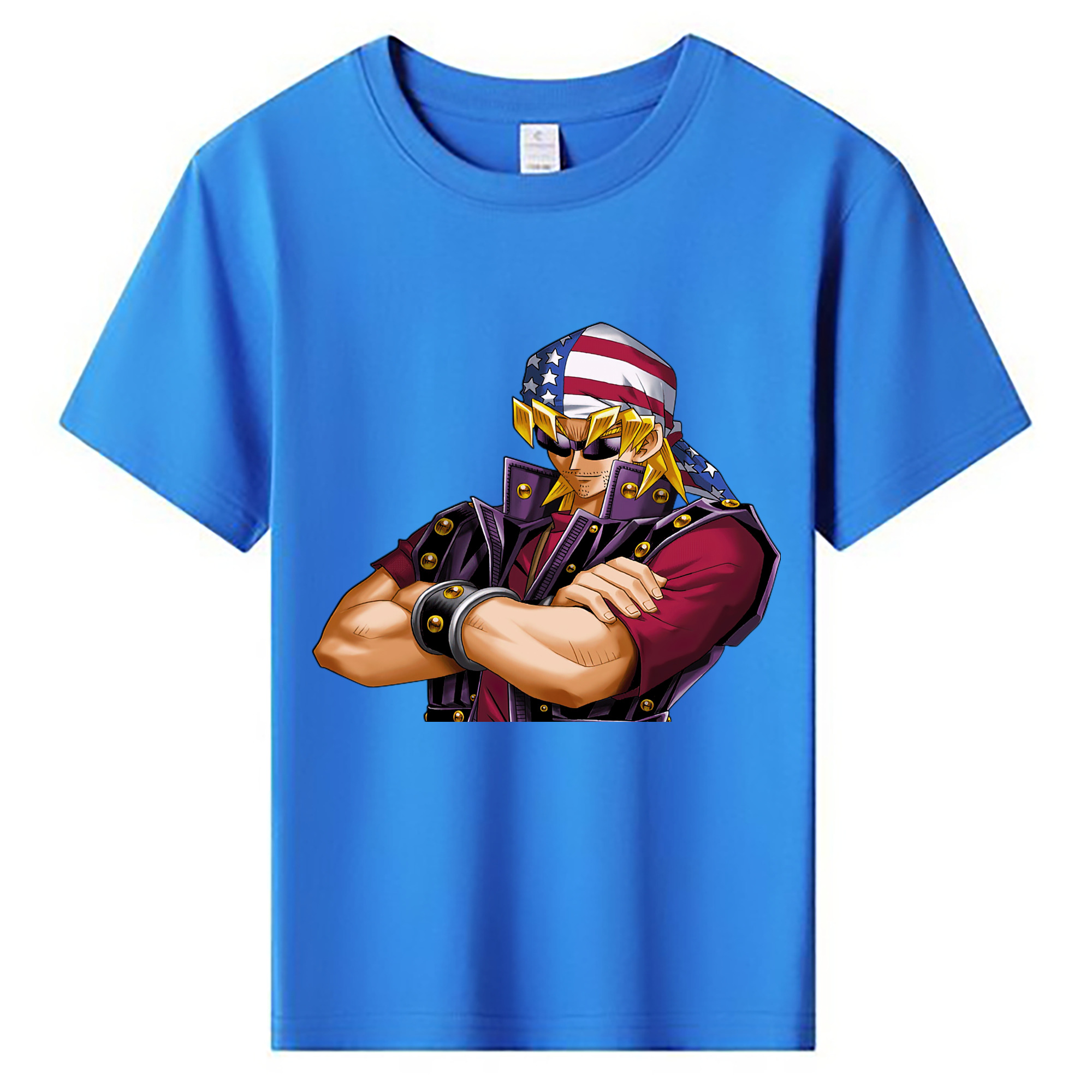 （画像用） 遊☆戯☆王 Yu-Gi-Oh! 綿100％キッズTシャツ（フロントプリント）